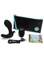 b-Vibe Expand Plug Remote Control Vibrating Expanding Anal Plug in Black > Anal Range > Tunnel and Stretchers