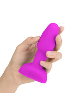 b-Vibe Rimming Petite Rotating and Vibrating Remote Control Plug in Fuchsia > Anal Range > Vibrating Butt Plugs