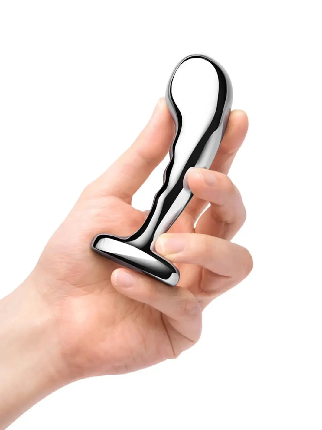 b-Vibe Stainless Steel P-Spot Training Set 3-Piece Prostate Plug Set with Weighted Plugs > Anal Range > Prostate Plugs
