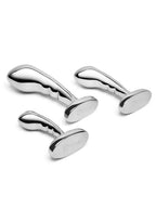 b-Vibe Stainless Steel P-Spot Training Set 3-Piece Prostate Plug Set with Weighted Plugs > Anal Range > Prostate Plugs