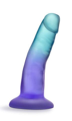 B Yours Morning Dew 5 Inch Dildo with Suction Cup Base Sapphire Dildos & Dongs