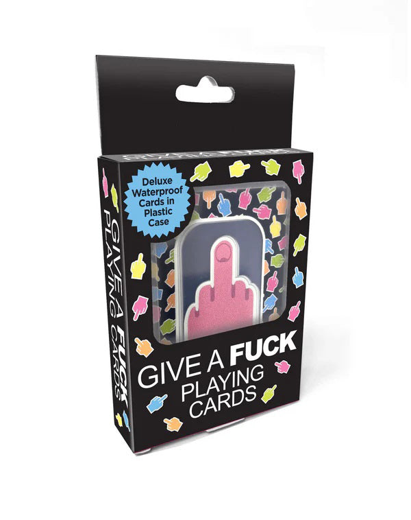Waterproof Middle Finger Playing Cards Multi > Novelties > Playing Cards