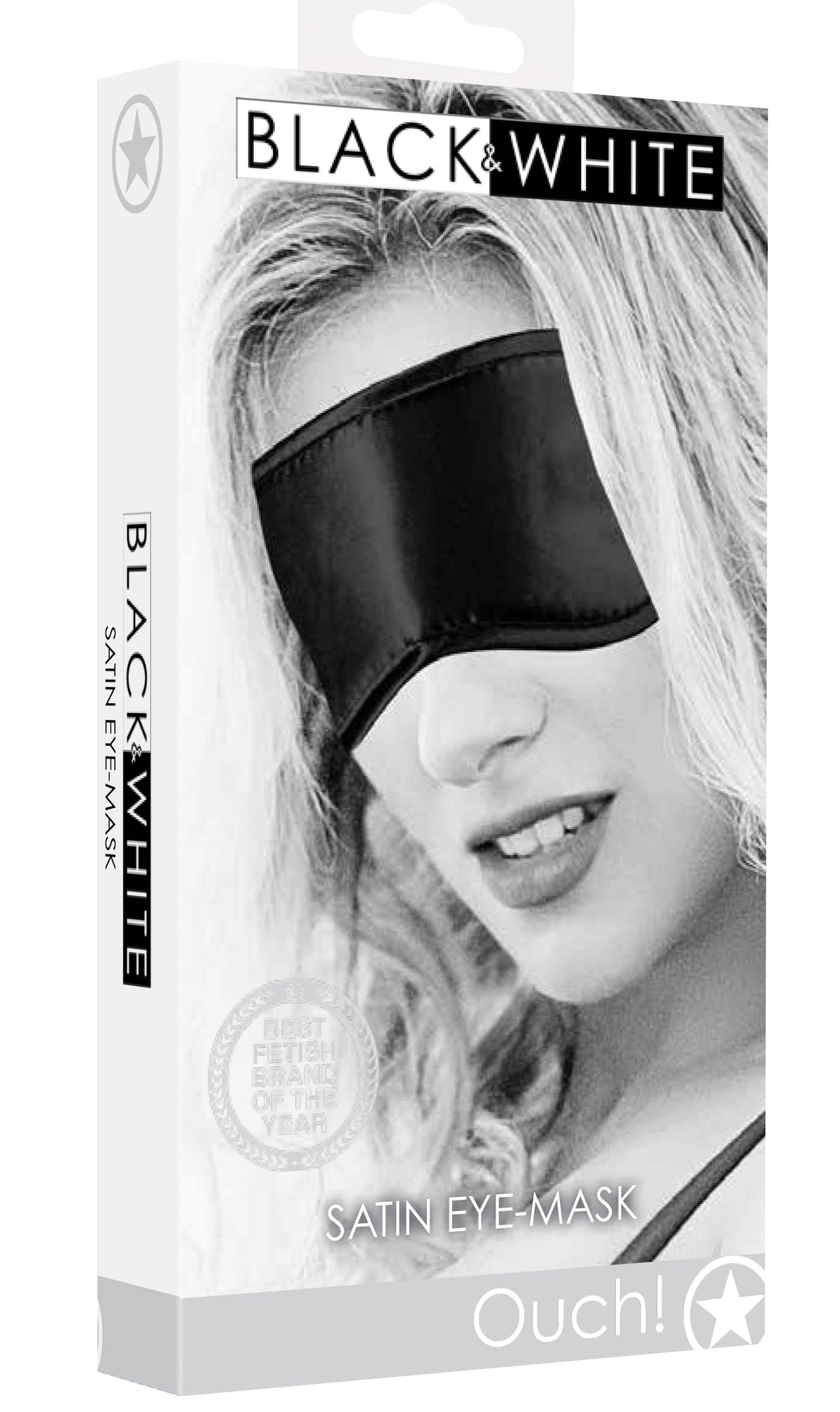White Satin Eye Mask Blindfold – Silky Satin Sleep Mask > Bondage Gear > Blindfolds