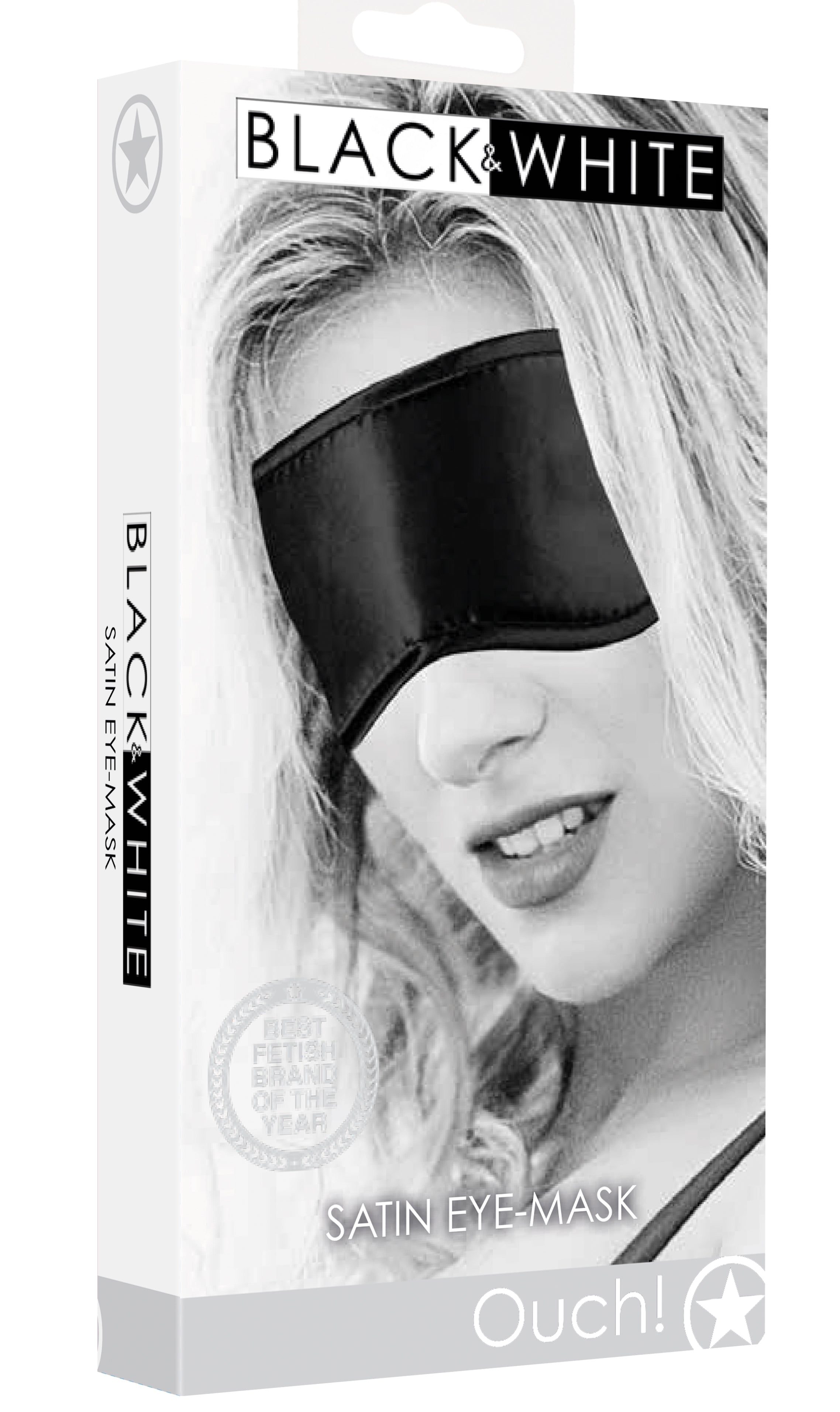 White Satin Eye Mask Blindfold – Silky Satin Sleep Mask > Bondage Gear > Blindfolds