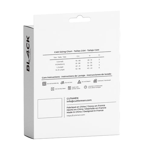 Cut 4 Men Boost Bikini Brief Large Black Mens Briefs