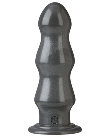 B-7 Tango 7in Anal Dildo Gun Metal Dongs Big
