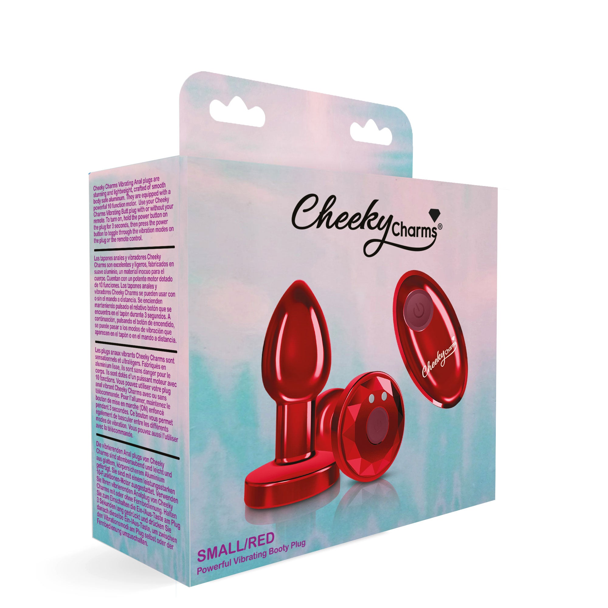 Cheeky Charms Red Vibrating Metal Butt Plug Small Adult Stuff Warehouse Cheeky Charms Red Vibrating Metal Butt Plug Small Adult Stuff Warehouse
