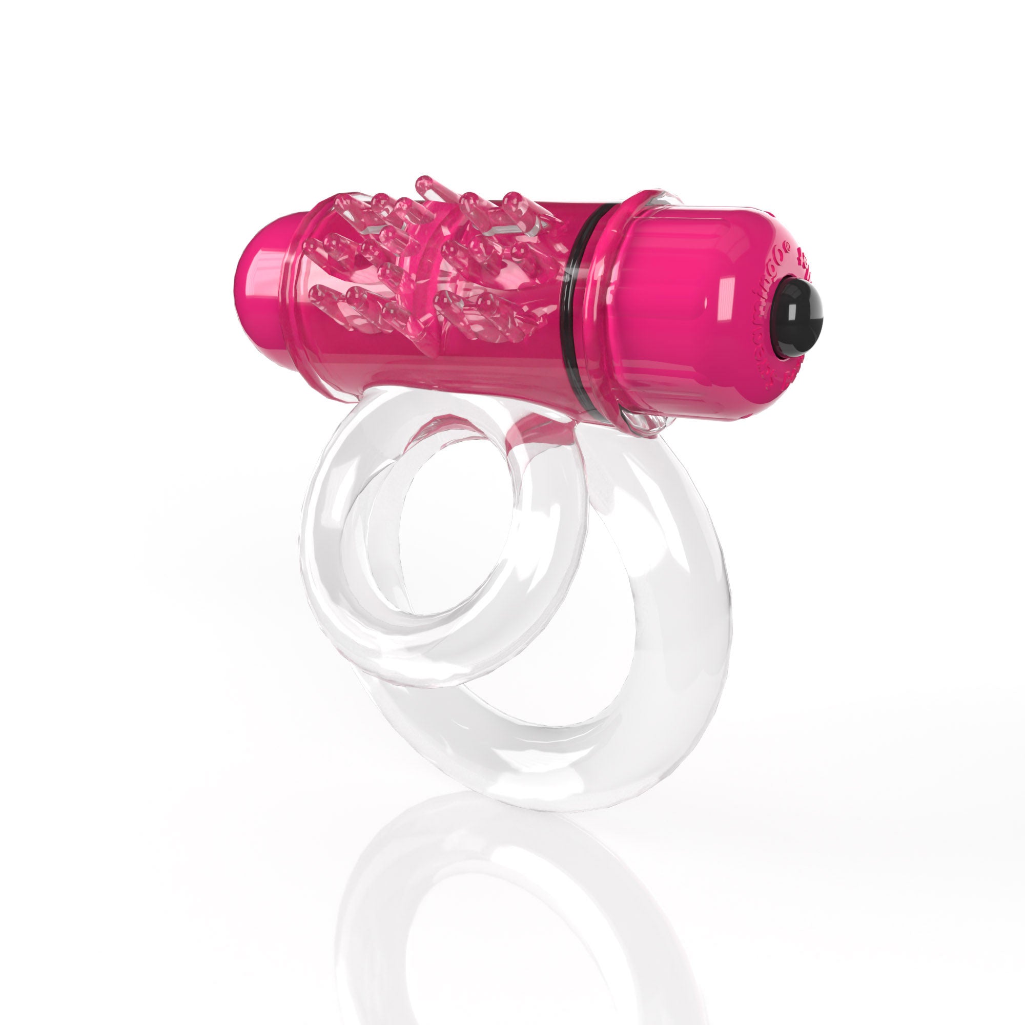 Double O 6 Vibrating Ring – Low Pitch Bass, Powerful 4B Bullet, Secure Fit, Rechargeable Ring > Cock Ring > Vibrating