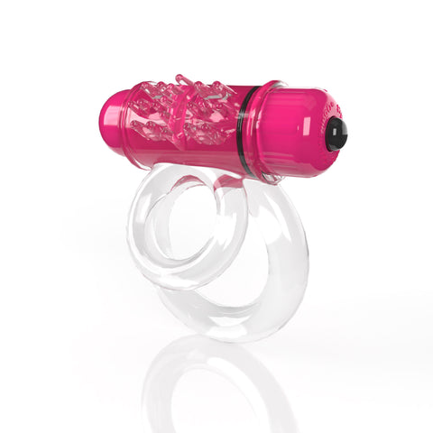 Double O 6 4B Low Pitch Bass (Strawberry) > Cock Ring > Vibrating