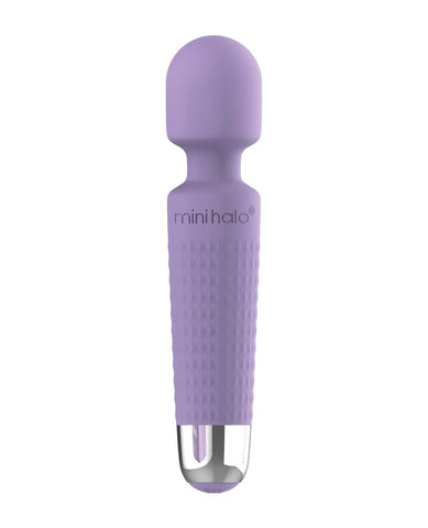 Shibari Mini Halo Wireless 20X Lilac Rechargeable Wand Purple Electric Massager