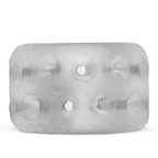 OxbBalls Airballs Air-Lite Ballstretcher Clear Ice Silicone Vented Medium > Sex Toys For Men > Ball Stretchers