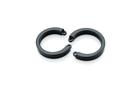 CB-X Adult Toys Black Cockcage U Ring 2 Pc L/XL Black 860007115745