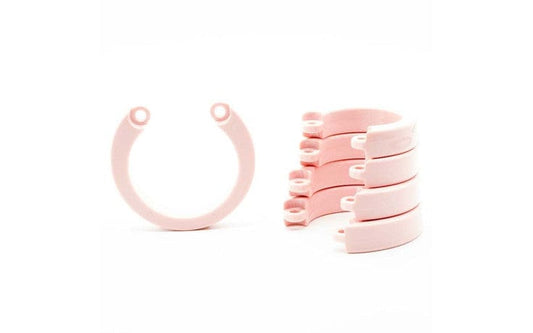 CB-X Adult Toys Pink Cockcage U Ring No 5 Pink 860006740078