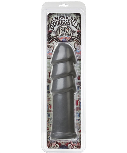 B-10 Warhead 10 Inch Anal Dildo Gun Metal > Anal Range > Oversized Anal Toys