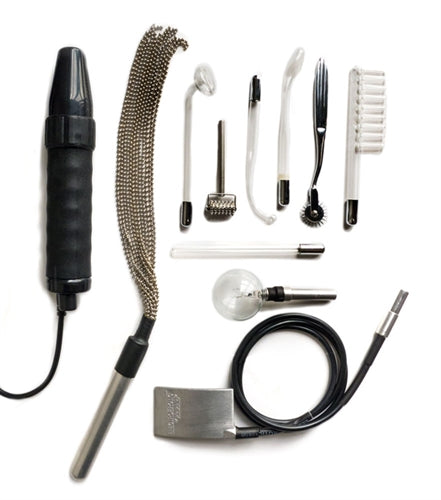 Kinklab Agent Noir Neon Wand Kit – ElectroErotic Sensation Set Electrosex Kit Default Title E-STIM TOYS