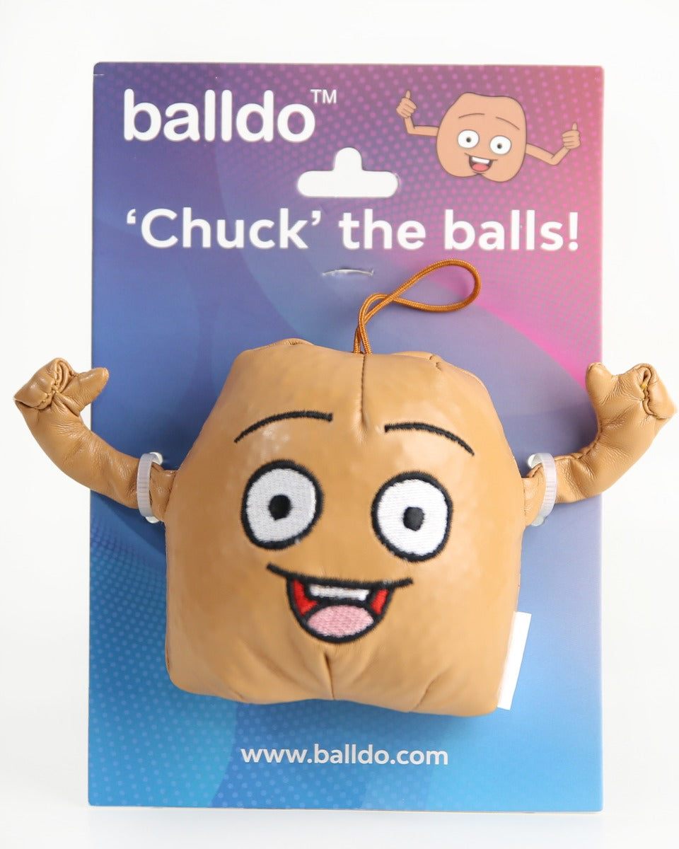 Balldo Chuck Plush Dog Chew Toy – Durable Soft Plush Material Dog Toy > Novelties > Gag Gifts