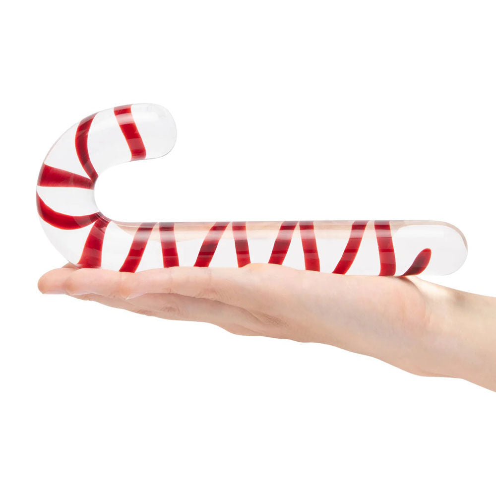 Candy Cane Dream 7.5 Inch – Glass Dildo > Glass > Dildos Main image