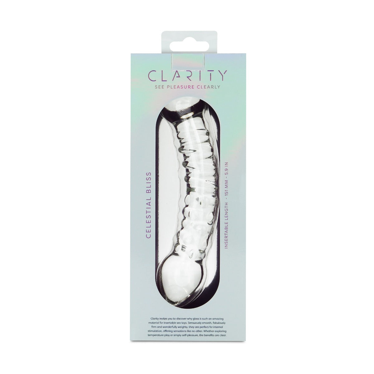 Celestial Bliss 5.9 Inch Double-Ended Borosilicate Glass Dildo > Glass > Dildos