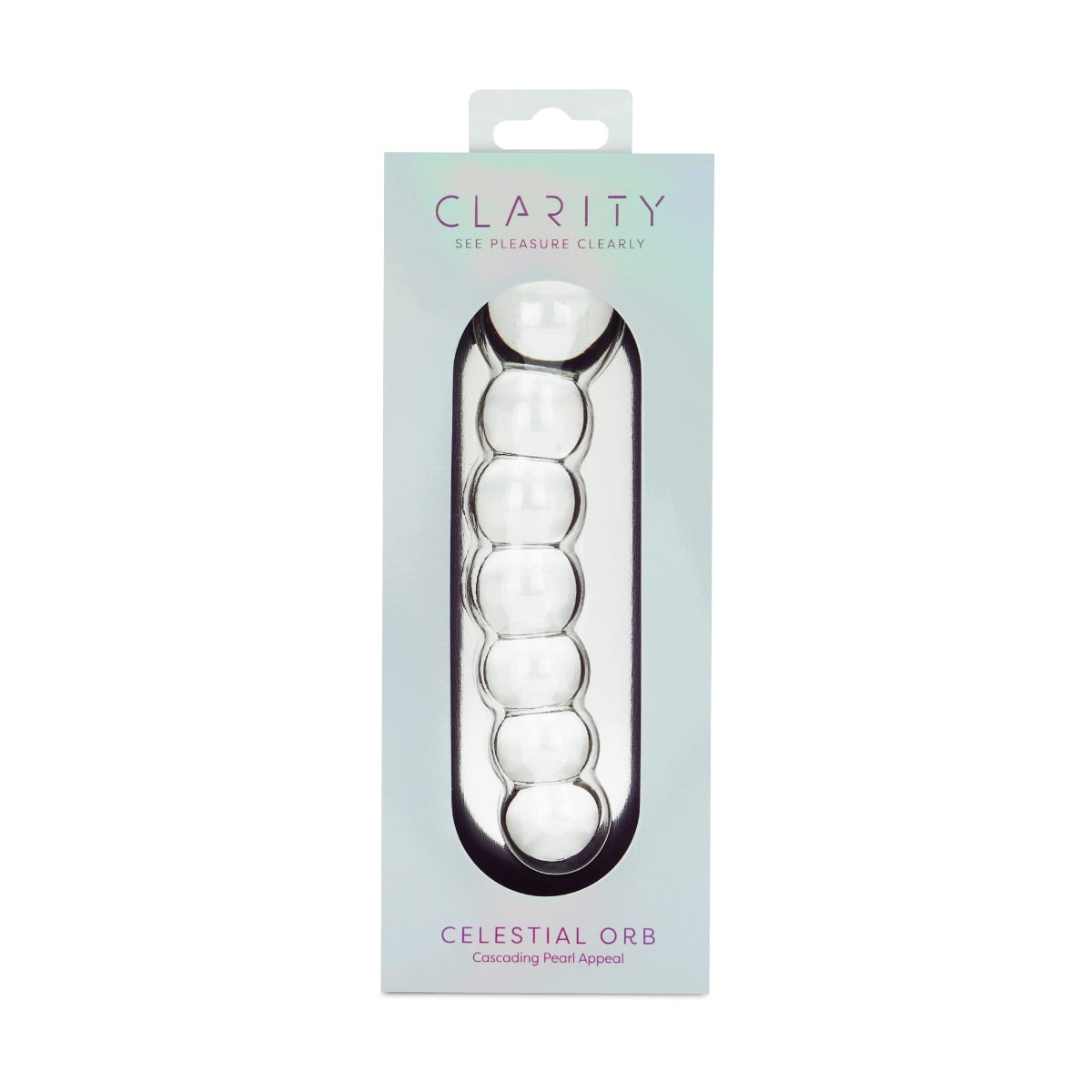 Celestial Orb Handblown Borosilicate Glass Double-Ended Dildo 5.4 Inch Insertable Length > Glass > Dildos