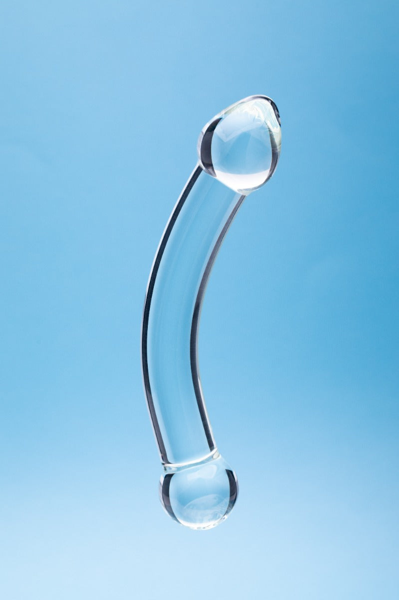 Celestial Purity 6.6 Inch Double-Ended Borosilicate Glass Dildo > Glass > Dildos