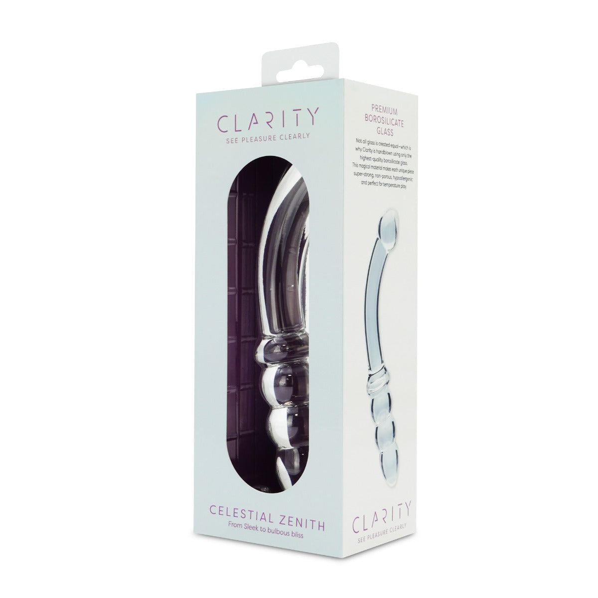Celestial Zenith 6.5 Inch Double-Ended Borosilicate Glass Dildo > Glass > Dildos