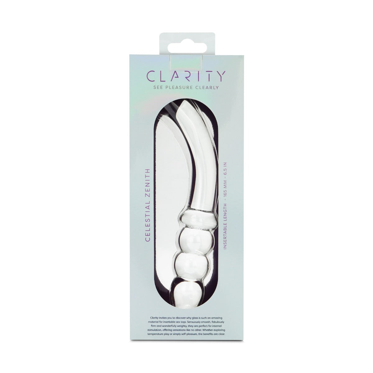 Celestial Zenith 6.5 Inch Double-Ended Borosilicate Glass Dildo > Glass > Dildos