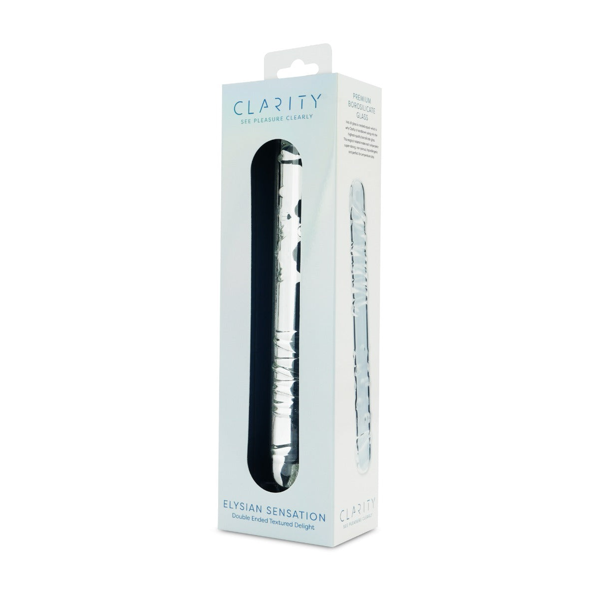Elysian Sensation 7.1 Inch Double-Ended Borosilicate Glass Dildo > Glass > Dildos