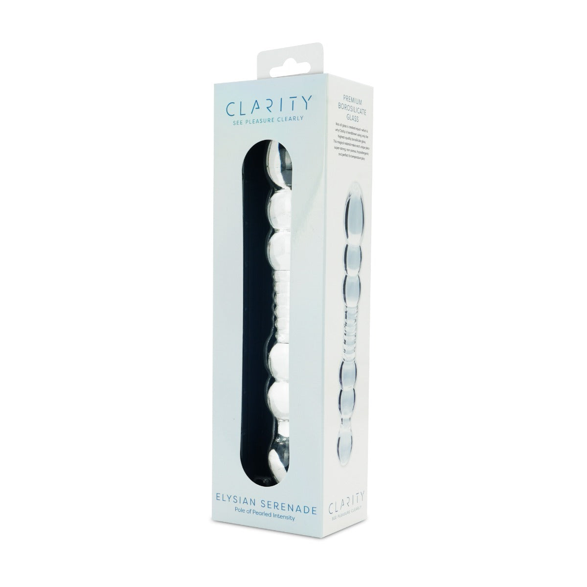 Elysian Serenade 7.5 Inch Handblown Borosilicate Glass Dildo > Glass > Dildos