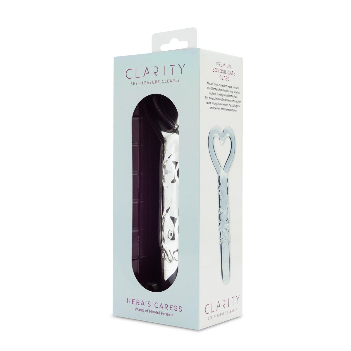 Hera’s Caress Handblown Borosilicate Glass Dildo 5.9 Inch Durable Intimate Accessory > Glass > Dildos