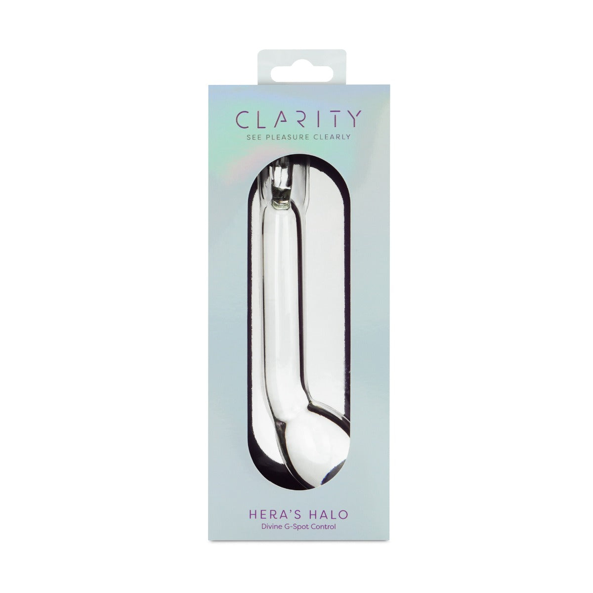 Hera's Halo Handblown Borosilicate Glass Dildo – 6 Inch Non-Porous Hypoallergenic > Glass > Dildos