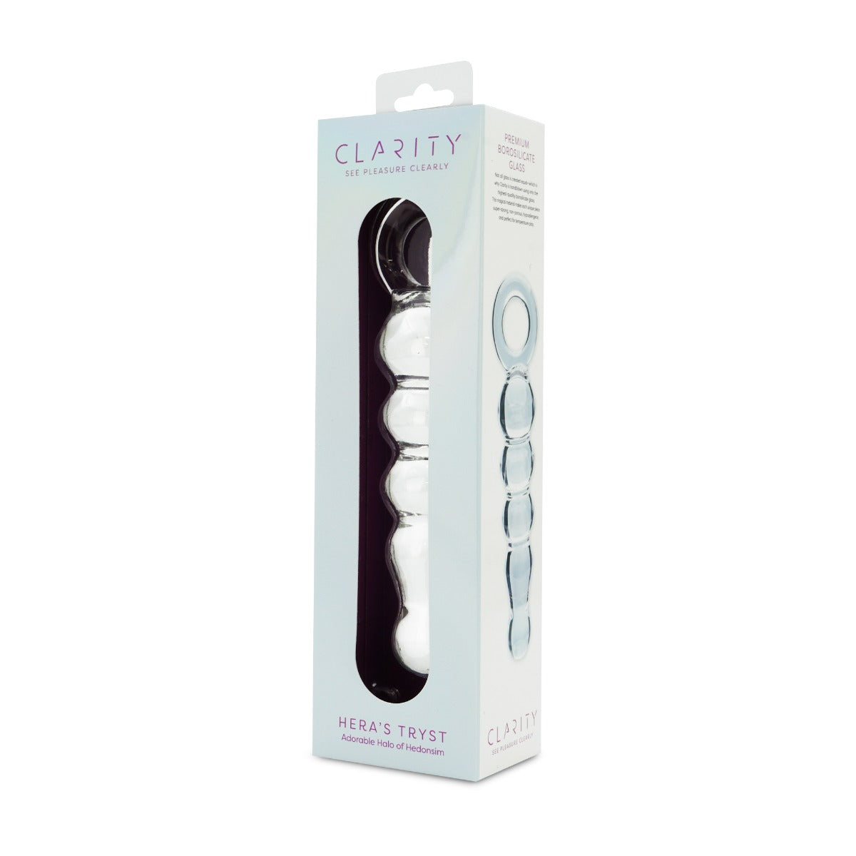 Hera's Tryst – 4.9 Inch Handblown Borosilicate Glass Dildo > Glass > Dildos