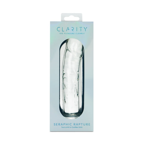 Seraphic Rapture Handblown Borosilicate Glass Sculpted 7 Inch Dildo > Glass > Dildos