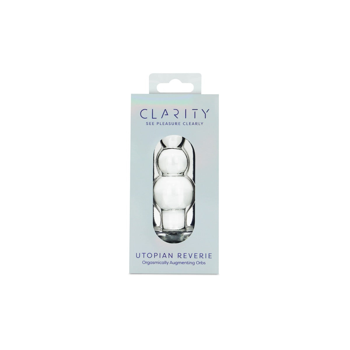 Utopian Reverie Handcrafted Borosilicate Glass Anal Beads 3.6 Inch Anal Toy > Glass > Dildos