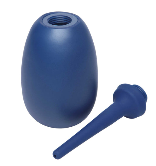 CleanStream Adult Toys Blue Flex Tip Cleansing Enema Bulb 848518010537