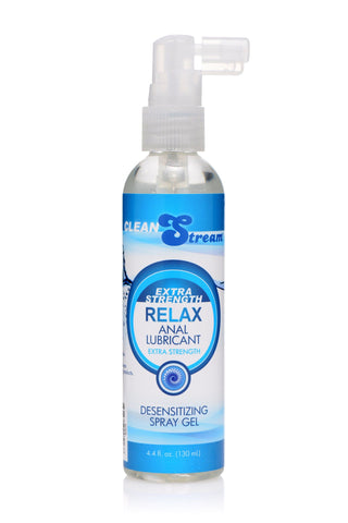 Relax Anal Lube 4.4oz/130ml Desensitizing Spray Gel Speciality Lubricants