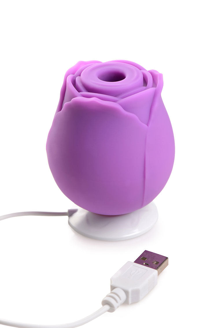 Gossip Cum Into Bloom Clitoral Vibrator Rose Flirt Purple 10X Stimulator Rechargeable > Sex Toys For Ladies > Rose Stimulators