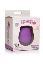Curve Toys | Gossip Cum Into Bloom Clitoral Vibrator - Rose Flirt