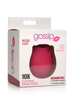 Curve Toys | Gossip Cum Into Bloom Clitoral Vibrator - Rose Lust