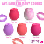 Curve Toys | Gossip Cum Into Bloom Clitoral Vibrator - Rose Crave