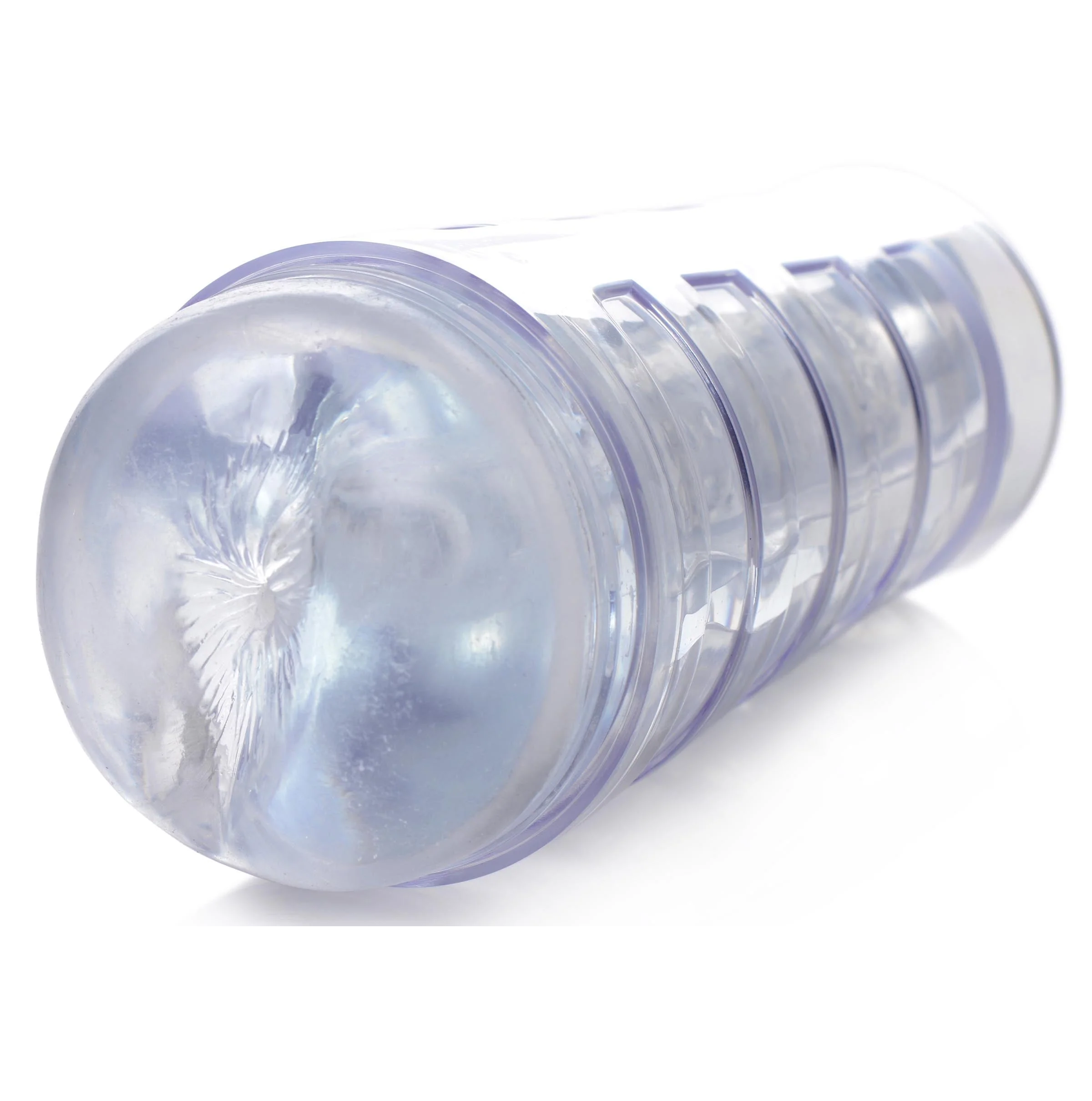 Curve Toys | Mistress Brianna - Diamond Deluxe Clear Ass Stroker Masturbator Main image