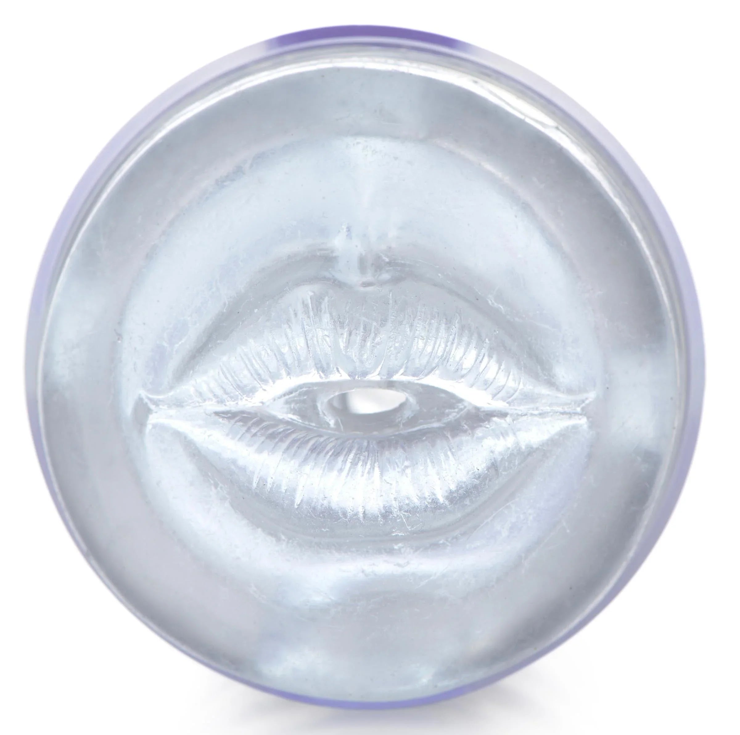 Curve Toys | Mistress Courtney - Diamond Deluxe Clear Mouth Stroker Masturbator