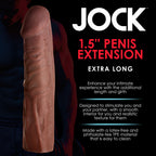Curve Toys | JOCK Extra Long 1.5 Penis Extension Sleeve - Dark