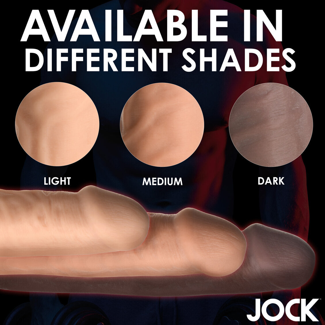 Curve Toys | JOCK Extra Long 1.5 Penis Extension Sleeve - Dark