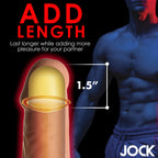 Curve Toys | JOCK Extra Long 1.5 Penis Extension Sleeve - Medium
