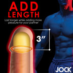 Curve Toys | JOCK Extra Long 3 Penis Extension Sleeve - Light