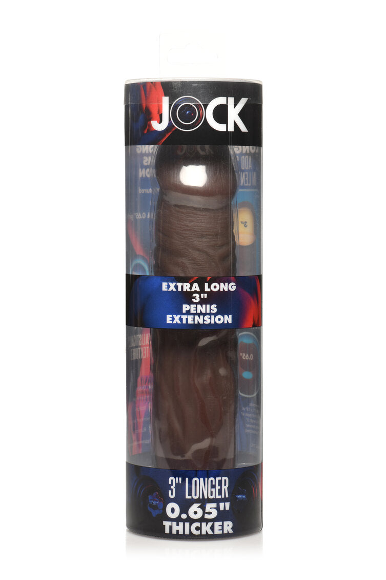 Curve Toys | JOCK Extra Long 3 Penis Extension Sleeve - Dark