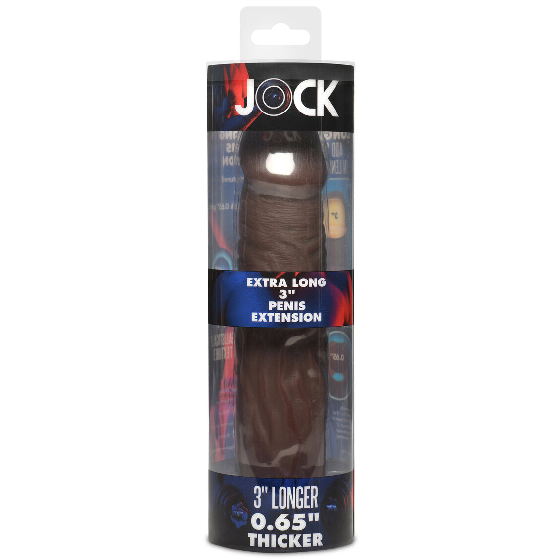 Curve Toys | JOCK Extra Long 3 Penis Extension Sleeve - Dark