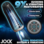 Jock 9X Sucking and Vibrating Masturbator – Multi-Textured Sleeve > Sex Toys For Men > Masturbators Premium