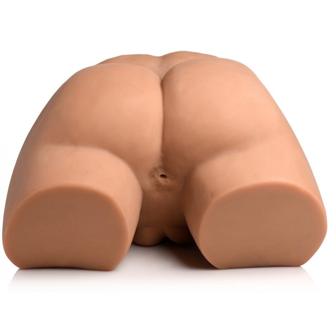 Jock Vibrating and Squeezing Male Masturbator with Poseable Dildo Medium > Sex Toys For Men > Assbators