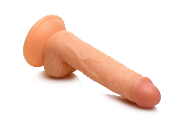 Curve Toys | Fantasy Jock Swimming Simon 7 Dildo with Balls - Light